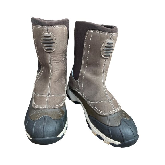 L.L. Bean Tex 2.5 Womans Brown Black Waterproof Winter Boots Sz 7.5M SKU 9402 - Picture 14 of 14